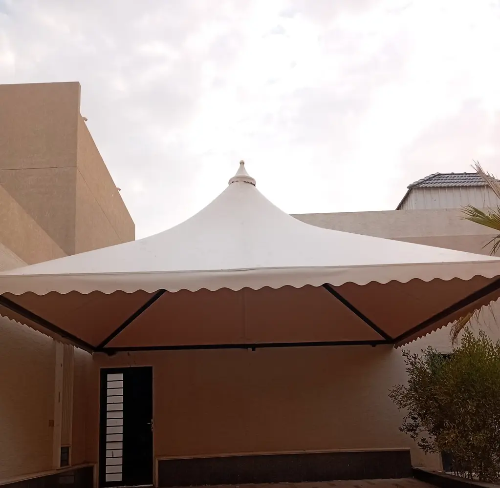 Real villa garden shade